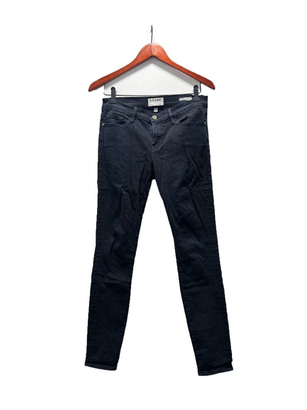 Frame Le Skinny De Jeanne Black